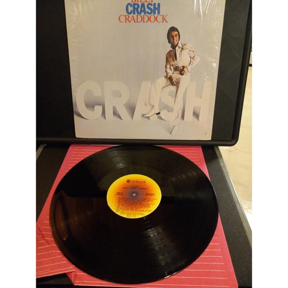 Billy Craddock - Crash-Vinyl LP Records Album Vintage 1976 Like New - Picture 3 of 5